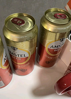 喜力旗下 红爵啤酒（Amstel）500ml*12听整箱装 欧洲品牌