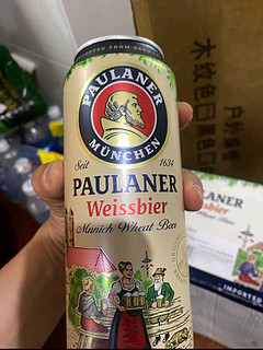 保拉纳（Paulaner）柏龙 经典小麦白啤 500ml*24听 德国进口
