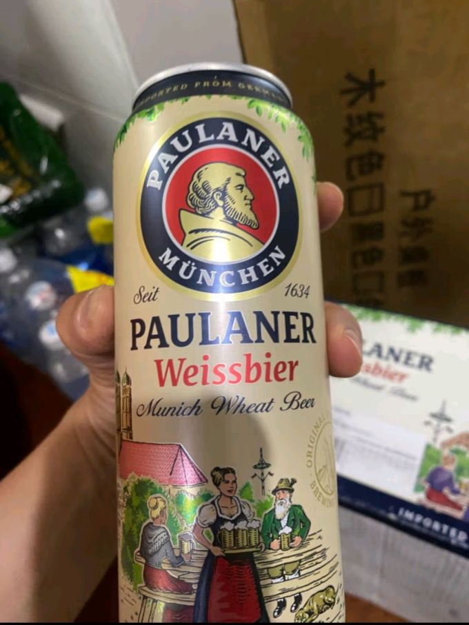 保拉纳paulaner柏龙经典小麦白啤500ml24听德国进口