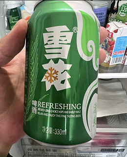 雪花啤酒（Snowbeer）清爽 330ml*24听 口感冰爽【经典热销】