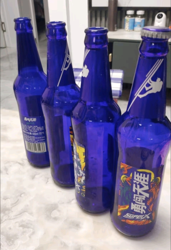 雪花啤酒snowbeer勇闯天涯superx500ml12瓶雪花小蓝瓶