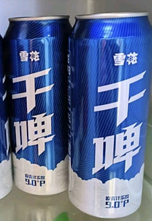 雪花啤酒（Snowbeer）雪花干啤500ml*12听沈阳产 高发酵度 丝滑爽口