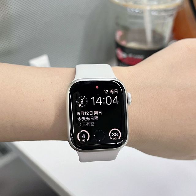 美好的一天都有apple watch陪伴