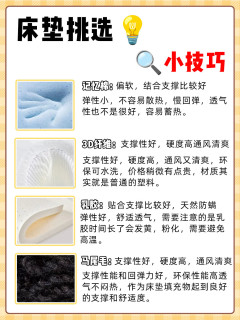 床垫挑选小技巧来看看如何买床垫💰