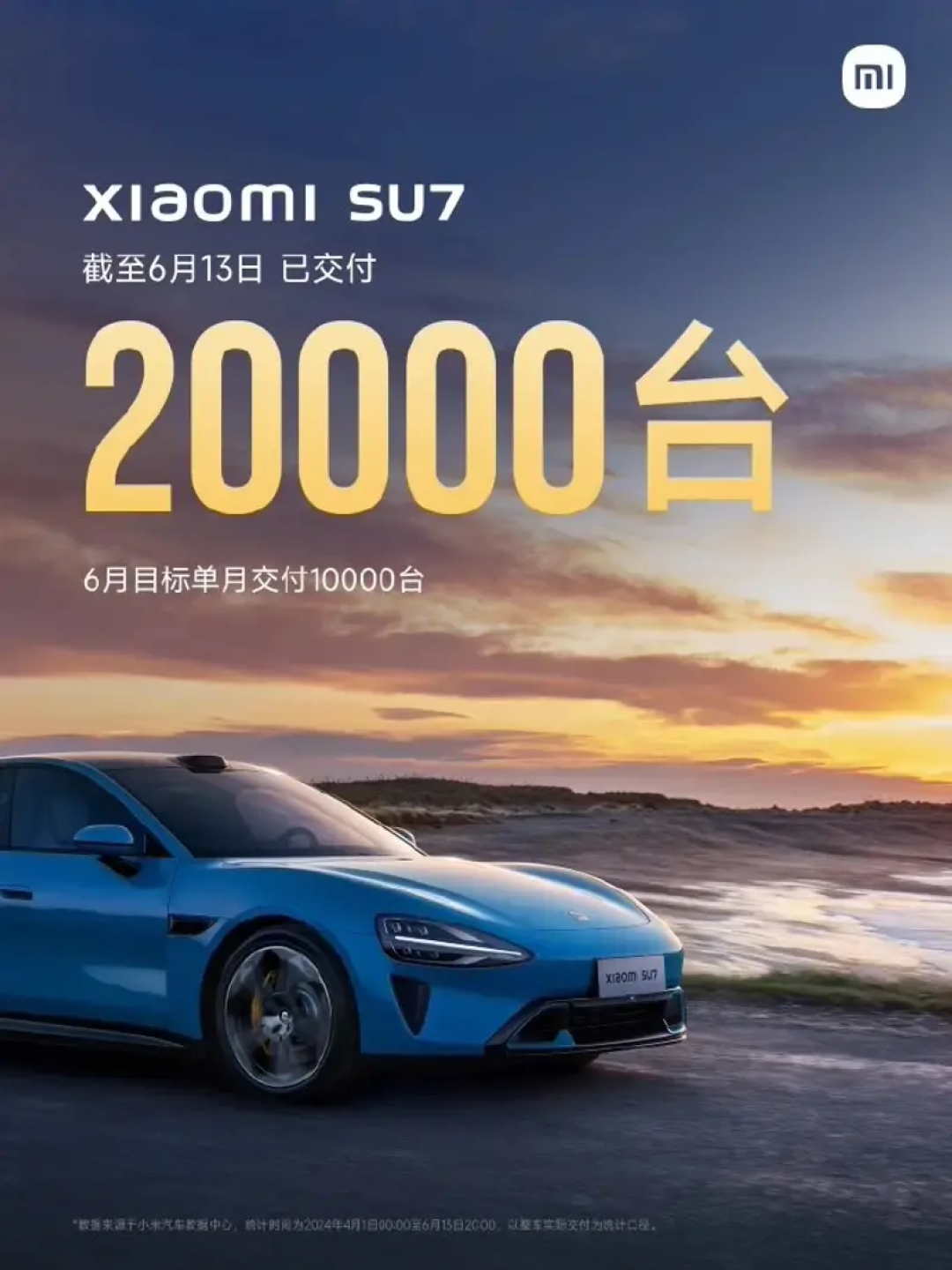 小米汽车:向锁单 SU7 等待 3 月以上用户不定期赠送礼品