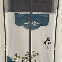 如何吸引对门漂亮女邻居和防蚊？这种门帘不需要打孔，还透明最合适了！