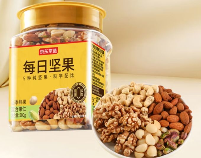 京东京造坚果炒货