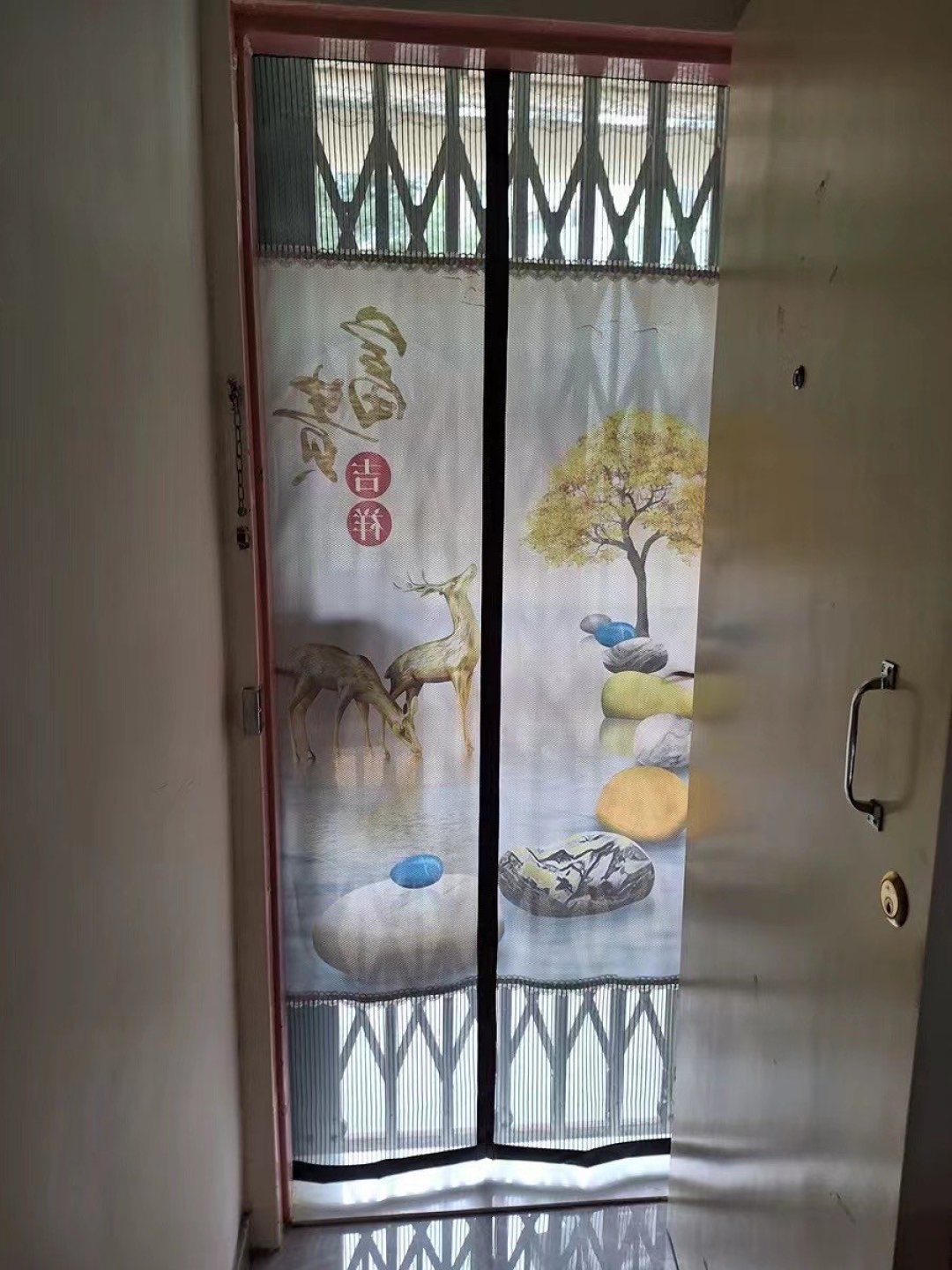 门帘防蚊通风,家用遮挡帘子!