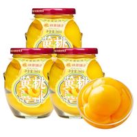 入口“咔呲”一口酸甜–林家铺子糖水黄桃罐头