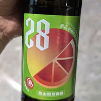 泰山啤酒（TAISHAN）10度28天原浆啤酒西柚精酿果啤