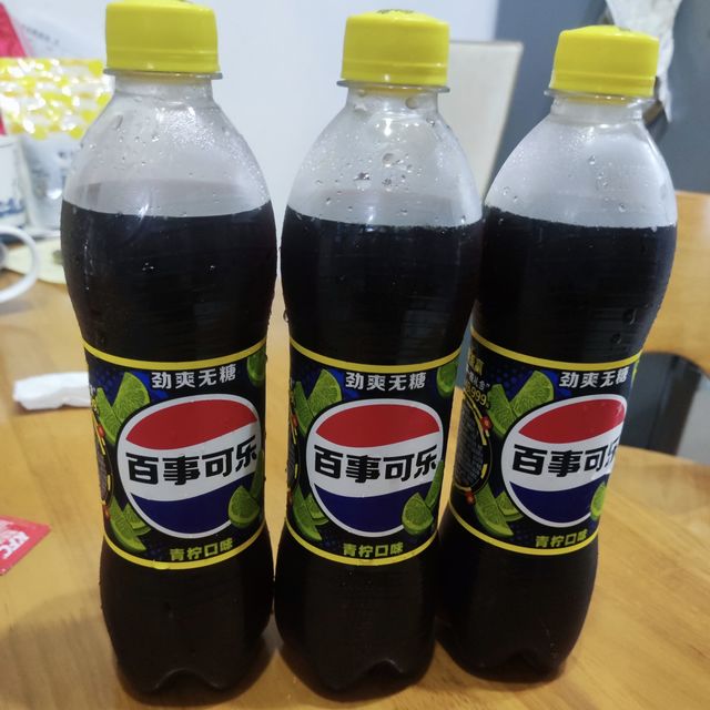 百事可乐无糖青柠味