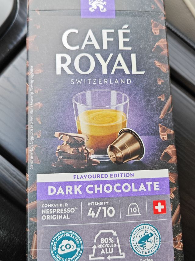 cafe royal芮耀胶囊咖啡 黑巧克力口味