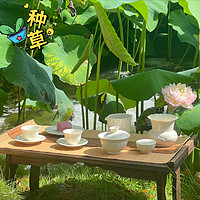 总要为自己喜欢的茶器买单，定窑荷叶浮雕茶具开箱！