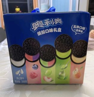 奥利奥（Oreo）夹心饼干 五口味混合装 388g 休闲零食大礼包 共20包 早餐下午茶