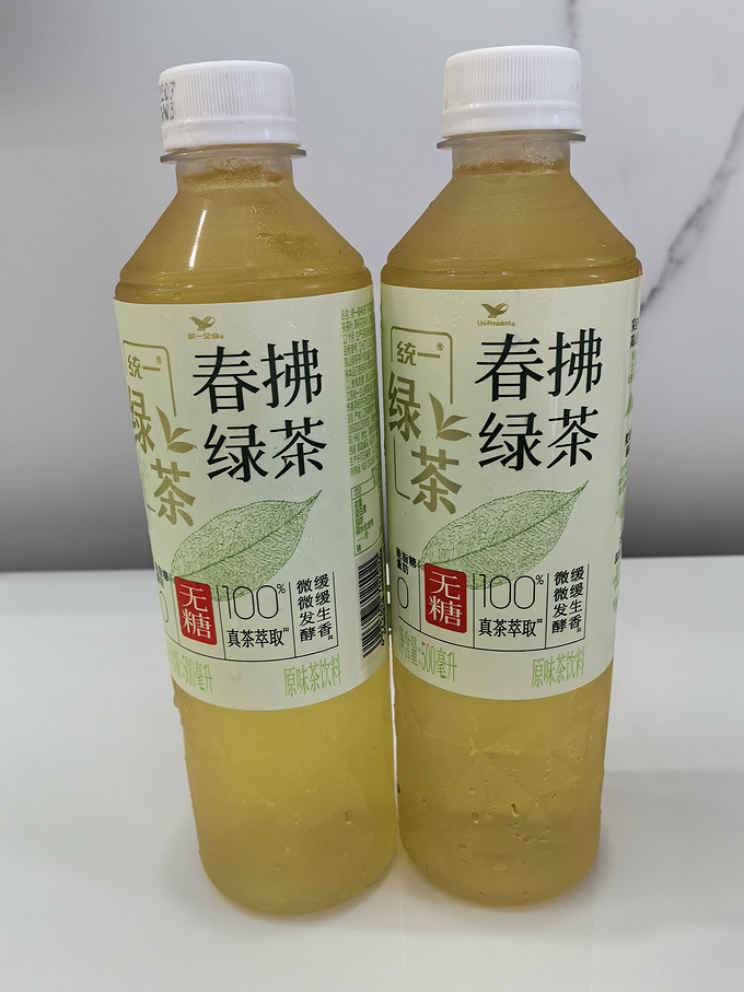 夏日炎炎来一支统一绿茶春拂绿茶真茶萃