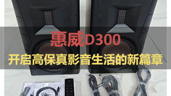 惠威D300——开启高保真影音生活的新篇章