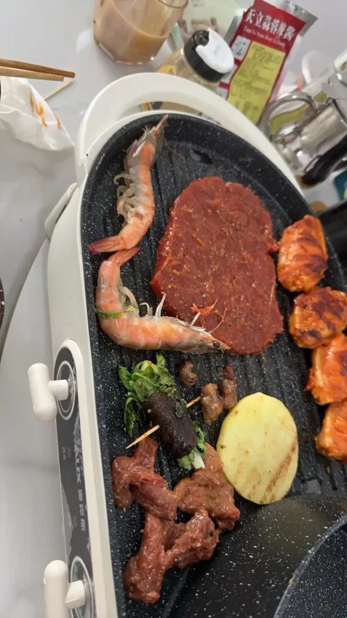 奥克斯电热烧烤炉