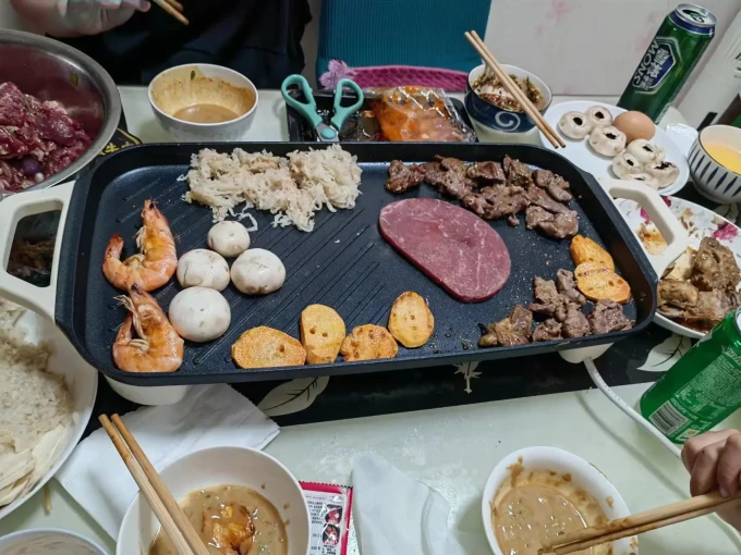 苏泊尔电热烧烤炉