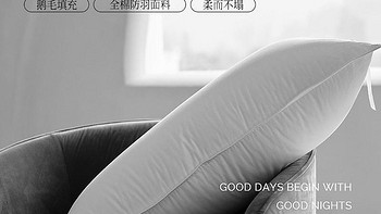#源生活 #健康生活 鹅毛枕：探索极致舒适的睡眠新境界