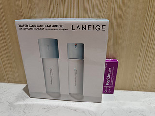 兰芝（LANEIGE）水酷清润水乳洁面套装细肤露