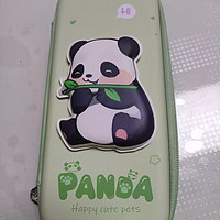 熊猫笔袋3D文具盒2024新款流行男孩女孩多功能高颜值大容量铅笔盒一年级小学生用儿童幼儿园