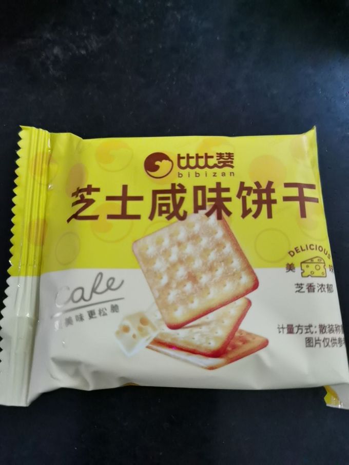 比比赞芝士咸味饼干图片