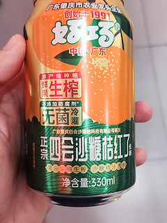 好巧 四会沙糖桔生榨果汁汽水 330ml