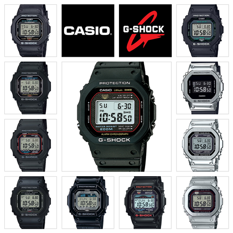 卡西欧专栏 篇三：300～30000元G-SHOCK「经典款小方块」终极选购指南，款款经典不过时