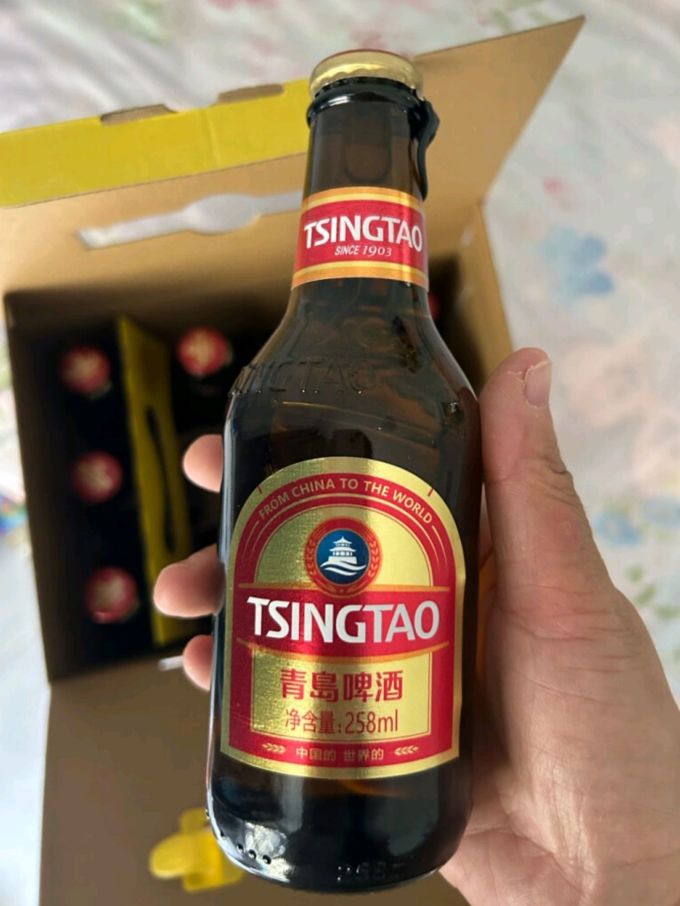 青岛啤酒小金棕