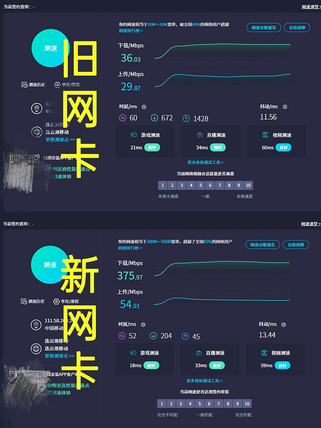 17块钱换个网卡网速提升10倍？是新网卡太厉害还是旧网卡太垃圾？