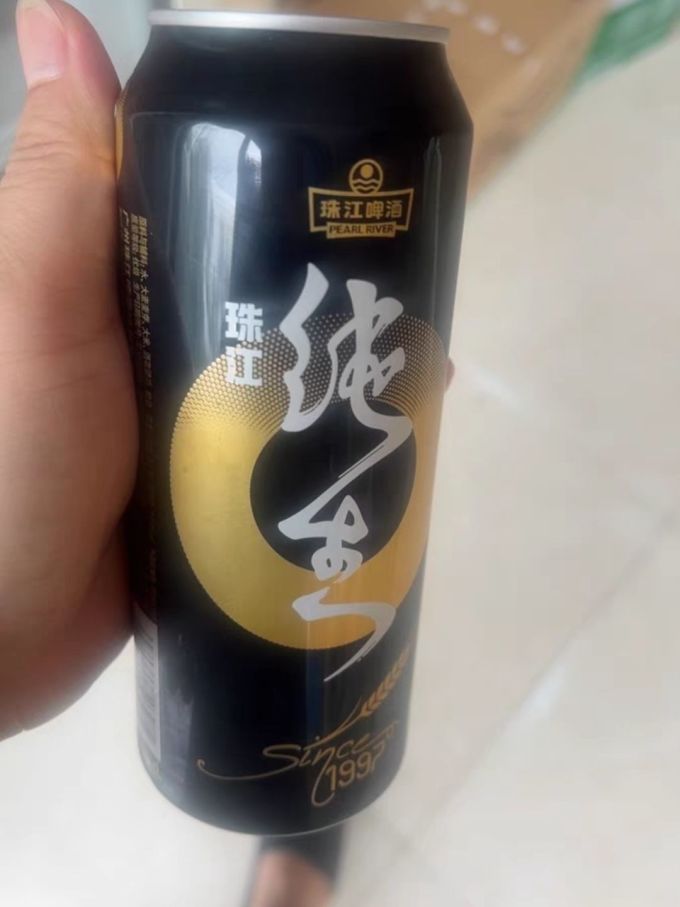 珠江啤酒97纯生啤酒500ml12罐国产整箱生啤易拉罐听装黄啤鲜啤酒