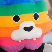 这个春天，微微温暖，「彩虹狮花湾」毛绒玩具