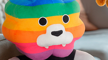 这个春天，微微温暖，「彩虹狮花湾」毛绒玩具