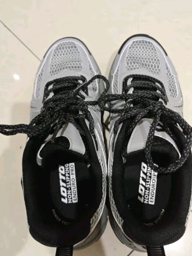 乐途（LOTTO）跑步鞋男鞋户外越野夏季透气徒步运动登山鞋 1071 灰/绿 41