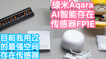 绿米Aqara AI智能存在传感器FP1E。我目前用过的最强空间人在传感器，甚至能屏蔽掉扫地机器人