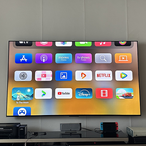 TCL 85Q10K+APPLE TV+DENON AVR-X1700H，终于体验到了HDR效果