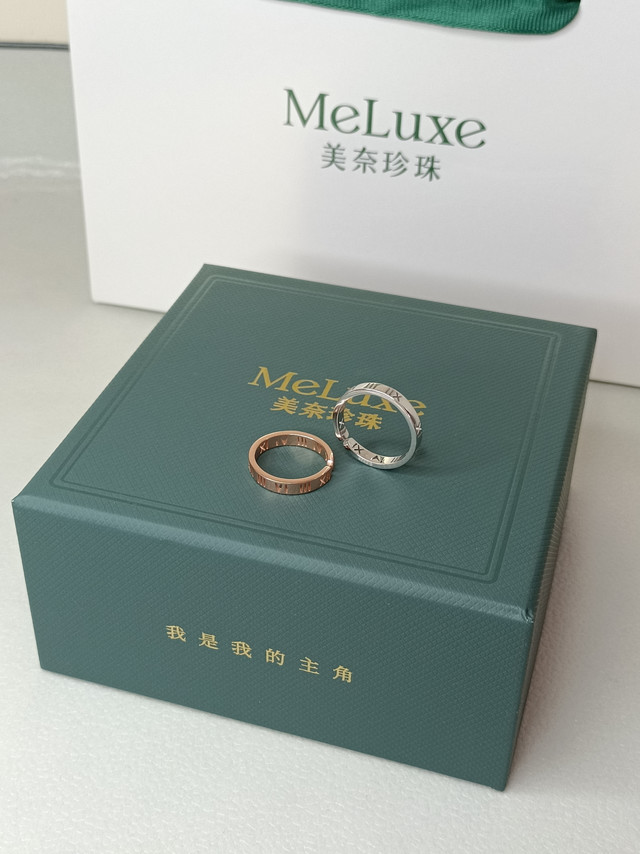 简约但不失高级的罗马数字对戒😘