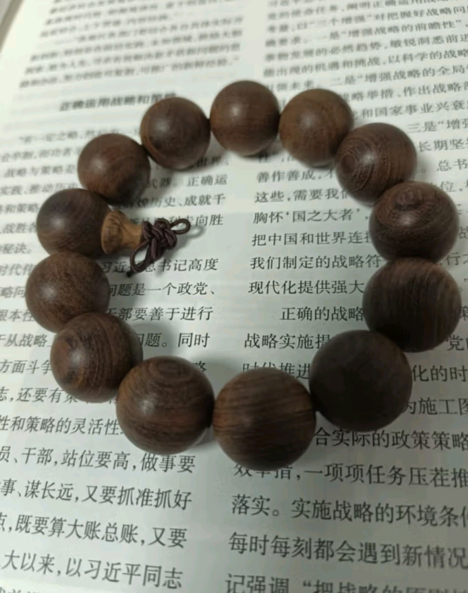 月印百川木手串/把件