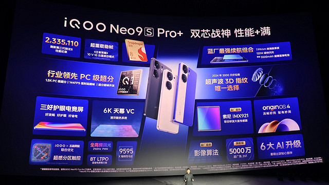 一文讲完新发布的 iQOO Neo9S Pro+