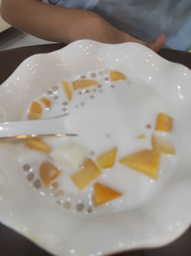 夏日好物，芒果西米露