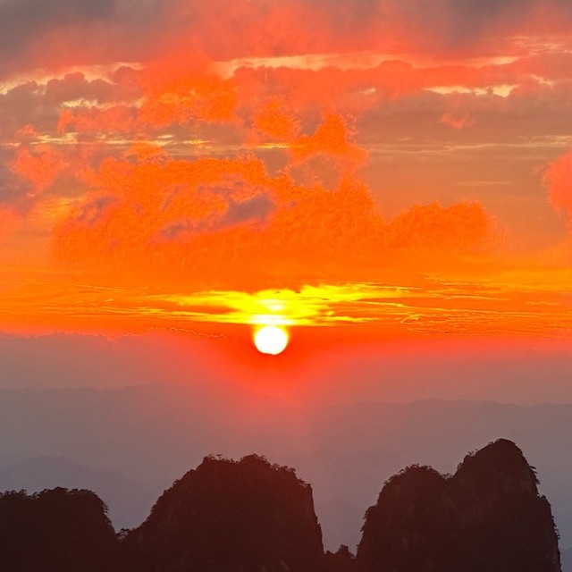 梅雨季里的黄山自驾游