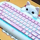猫奴萌妹看过来：X-Bows猫咪硅胶机械键盘上手，玩转个性客制化