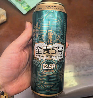 雪花啤酒全麦5号，醇厚之选