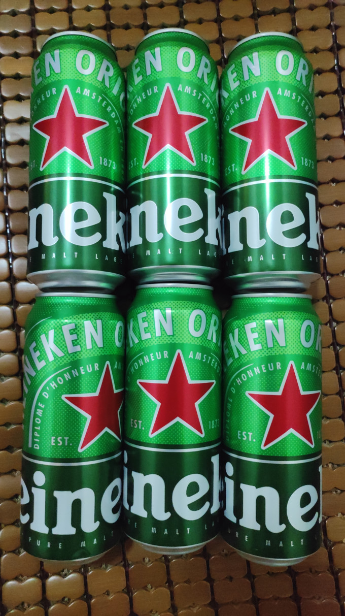 喜力啤酒500ml6听罐装尝鲜装