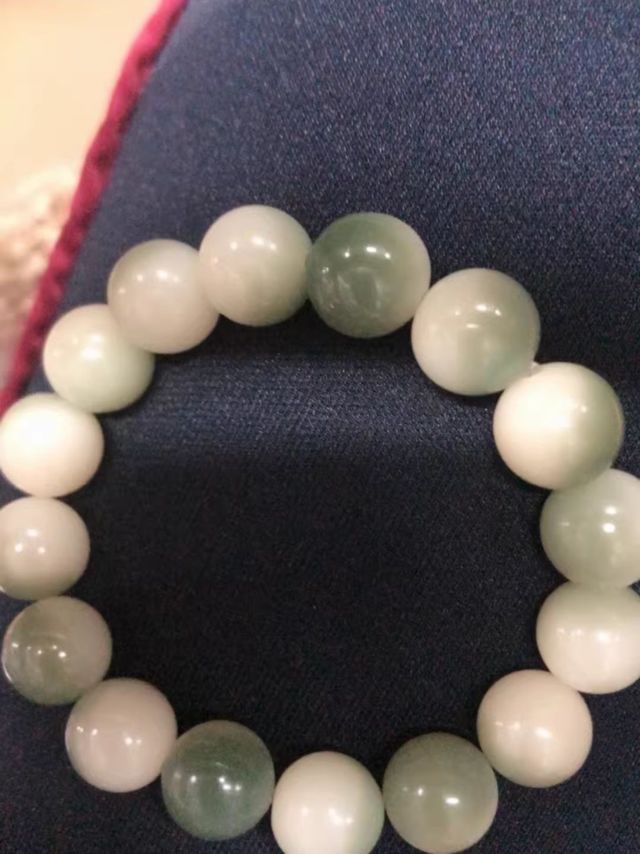 普陀山白玉菩提手串佛珠子男女盘玩菩提根子手链文玩手持情侣礼物