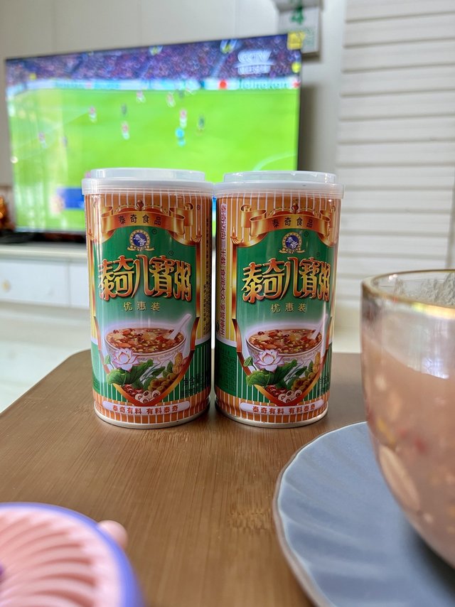 看球赛饿了么？来一瓶泰奇八宝粥