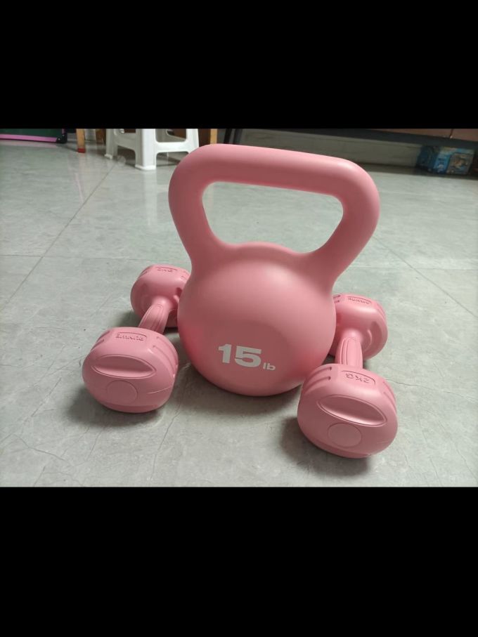 朗威壶铃女士健身家用男士哑铃练臀翘臀神器专业壶铃提壶哑铃器材