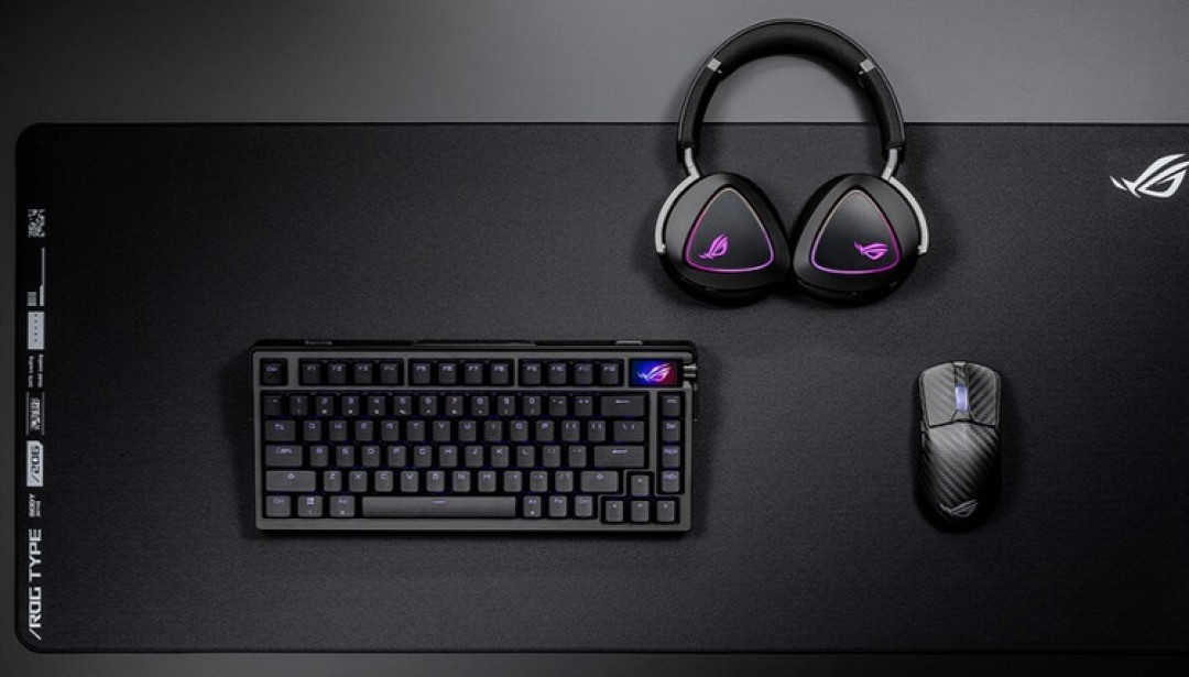 华硕发布 ROG Azoth Extreme 顶级游戏键盘，真碳纤维、OLED屏显、软硬手感可调