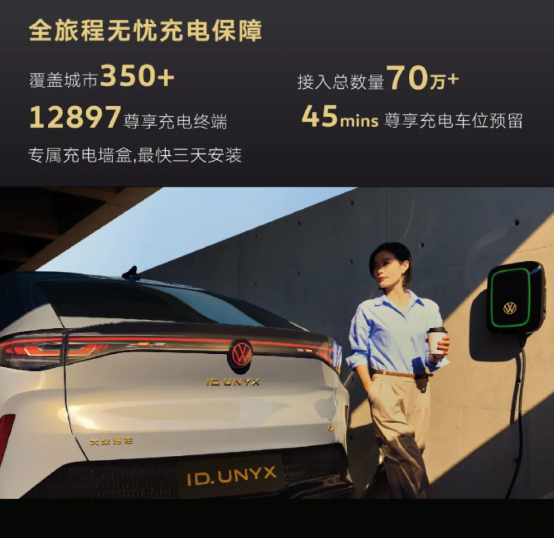 金标大众ID.UNYX与众正式上市,售20.99万-24.99万