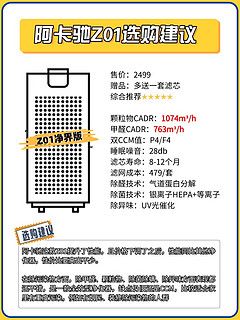 论性价比，阿卡驰Z01真可算是小米空气净化器的一生之敌